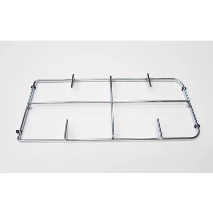 Ruszt do płyty gazowej Ariston / Indesit / Hotpoint / Whirlpool na 1 palnik chromowany C00075471