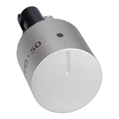 Pokrętło termostatu do piekarnika elektrycznego Whirlpool / Indesit / Ariston / Hotpoint srebrne 481010567986 C00325317