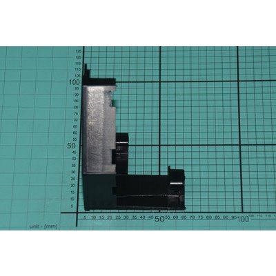 1045632 Narożnik ZZC lewy czarny AMICA