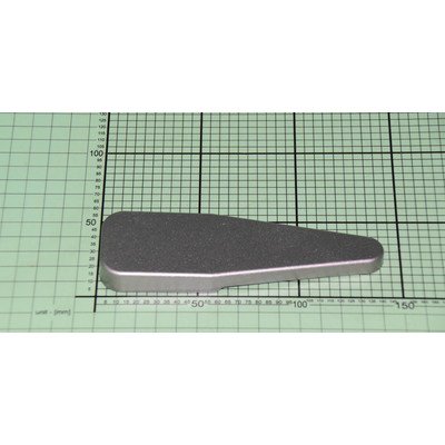 Zaślepka zawiasu górnego drzwi do chłodziarko-zamrażarki Amica szara (1040948)