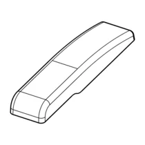 Osłona górnego zawiasu do lodówki Electrolux / AEG 2634009068