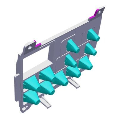Przyciski i pokrętła do zmywarek Zespół przycisków do zmywarki Electrolux 1173522002