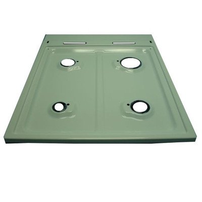 Płyta gazowa 500,biała(2 kominy,z zapalaczem bez zabezpieczenia ) (9001244)