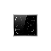 Płyty szklane Płyta ze szkła ceramicznego z ramą INOX do płyty grzewczej Zanussi 5551122855