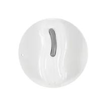 Przyciski i pokrętła do zmywarek Nakładka pokrętła zegara / programatora do urządzeń Electrolux / AEG / Zanussi biała 1247823006