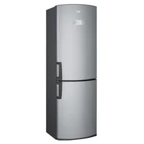Elementy obudowy do lodówek Whir Zaślepka zawiasu do lodówki Whirlpool / Indesit / Ariston / Hotpoint szara 481222608033 C00337622