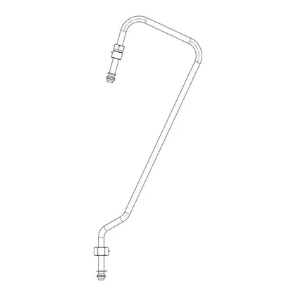 Rurka zaworu gazu do płyty gazowej Electrolux / AEG Triple Crown 3541582023