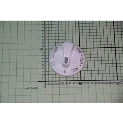 Amica pokrętło E610.00/09.2872.01 białe (9043119)