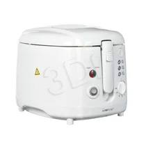 Frytkownica elektryczna Clatronic FR 3390 2 l 1800 W biała