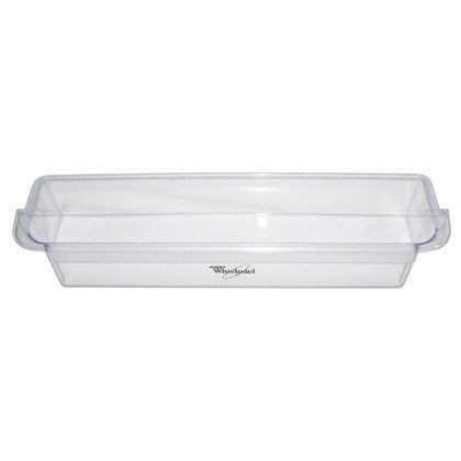 Półki na drzwi różni producenci Dolny balkonik drzwiowy do lodówki Whirlpool / Indesit / Ariston / Hotpoint 44(40) x 10,5 x 6,5 cm 480131100689 C00323062