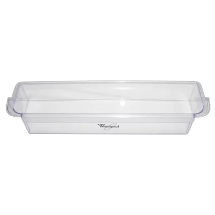 Półki na drzwi różni producenci Dolny balkonik drzwiowy do lodówki Whirlpool / Indesit / Ariston / Hotpoint 44(40) x 10,5 x 6,5 cm 480131100689 C00323062
