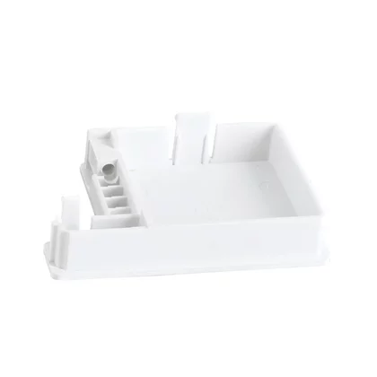 Lewa pokrywa ramy dozownika do zmywarki Electrolux / AEG biała 56,7 x 40,5 mm