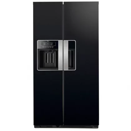 Elementy obudowy do lodówek Whir Obudowa prawego górnego zawiasu do lodówki Whirlpool czarna 480132102591 C00280663