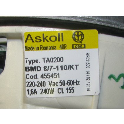 Części zamienne GORENJE Silnik TA0200 ASKOLL SP13 (455451)