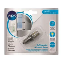 WBE3322 A+NFXAQUA Żarówka LED do lodówki Whirlpool / Indesit / Ariston / Hotpoint E14 T25 1 W C00496774 484000008964