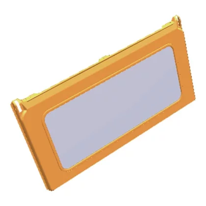 Szyba drzwi żaroodpornych do piekarnika Electrolux / AEG 524 x 263 mm