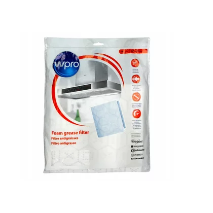 Filtr przeciwtłuszczowy flizelinowy do okapu Whirlpool / Indesit / Ariston / Hotpoint 470 x 570 mm 481948048221 C00340942 484000008526 C00380031