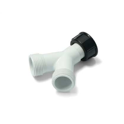 Złącze trójnik węża doprowadzającego wodę do pralki Whirlpool / Indesit / Ariston / Hotpoint 3/4" 19,5 mm 481952648467 C00343062