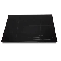 Płyty szklane Płyta ceramiczna do płyty grzejnej Smeg czarna 600 x 510 mm