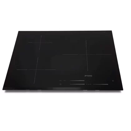 Płyty szklane Płyta ceramiczna do płyty grzejnej Smeg czarna 600 x 510 mm