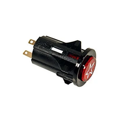 Czarny przycisk iskrownika do kuchni i płyty gazowej Ariston / Indesit / Hotpoint / Whirlpool C00032154 482000026208