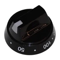 Pokrętło termostatu do piekarnika Amica czarne 50-250 stopni E454.00/09.2773.00 8034383