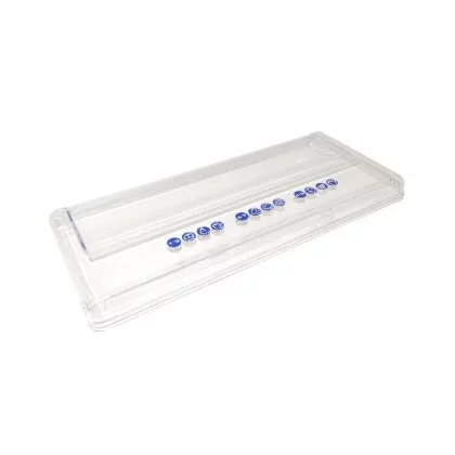 Dolny front uchwytu szuflady zamrażarki Whirlpool 481241848733 C00312686