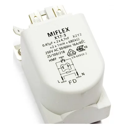 Elementy elektryczne do pralek r Filtr przeciwzakłóceniowy do pralki Gorenje / Hisense 587576