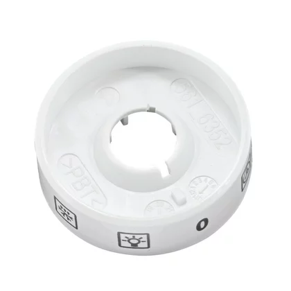 Pierścień pokrętła funkcji do kuchenki Electrolux / AEG biały 5618226103