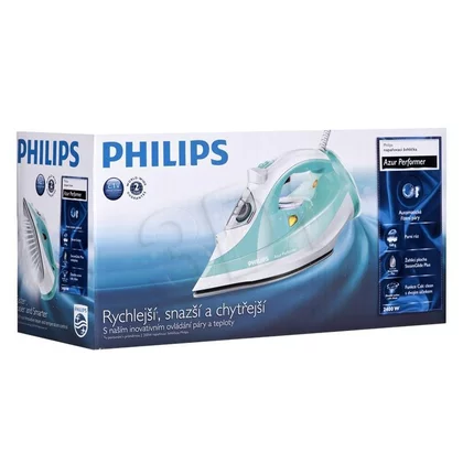 Żelazko parowe Philips Azur Performer GC3811/70 2400 W biało-zielone