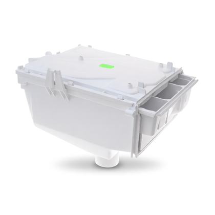 Komora zasobnika proszku z pokrywą do pralki Whirlpool / Indesit / Ariston / Hotpoint 481941818369 C00500967
