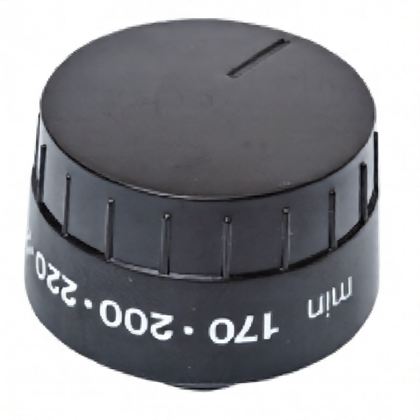 Pokrętło termostatu czarne do kuchni i piekarnika Electrolux / AEG / Zanussi 3550399905