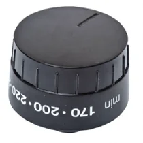 Pokrętło termostatu czarne do kuchni i piekarnika Electrolux / AEG / Zanussi 3550399905