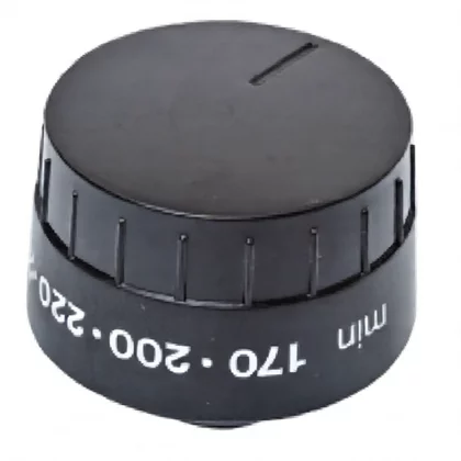 Pokrętło termostatu czarne do kuchni i piekarnika Electrolux / AEG / Zanussi 3550399905