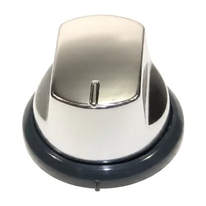 Pokrętło do kuchni i piekarnika Ariston / Indesit / Hotpoint / Whirlpool inox STAR C00085557 482000027680