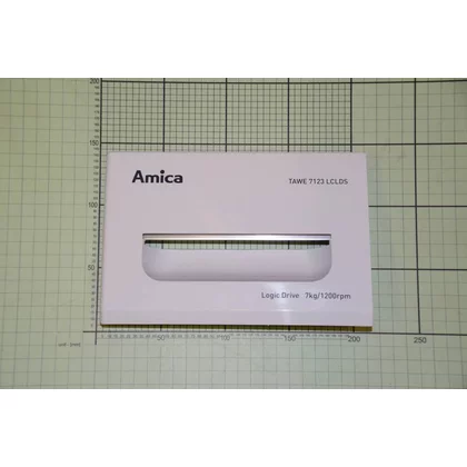 Osłona pojemnika na detergenty do pralki Amica TAWE7123LCLDS 1039761