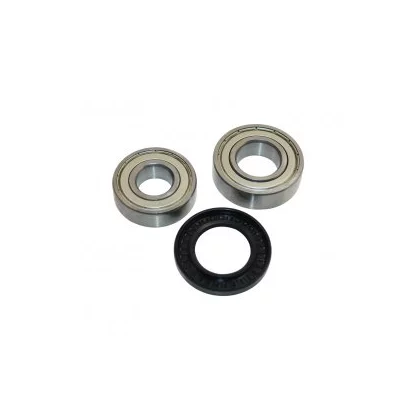 Komplet łożysk bębna z uszczelniaczem do pralki Whirlpool / Indesit / Ariston / Hotpoint 6305 + 6204 + 35x62x10 481252088108 C00332300