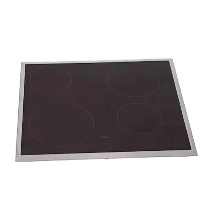 Płyty szklane Płyta ze szkła ceramicznego z ramą do płyty grzejnej AEG 57,6 x 51,6 cm 140055907012
