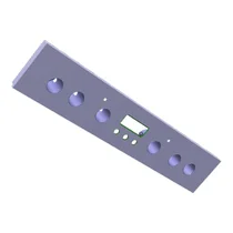 Elementy obudowy Panel obsługi do piekarnika Electrolux / AEG nierdzewny 60 cm SET 6K