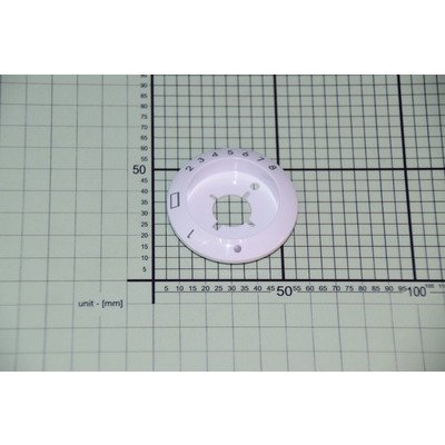 Pierścień pokrętła Amica G501.00/09.8302.02 biały (8017507)