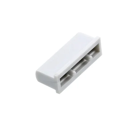 Przyciski i pokrętła do zmywarek Srebrny przycisk panelu podstawy do zmywarki Electrolux / AEG 1526601305