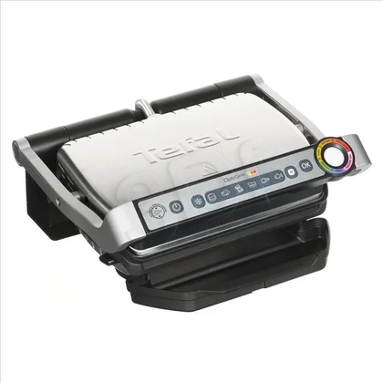 Grill elektryczny Tefal OptiGrill GC702D34 2000 W inox-czarny