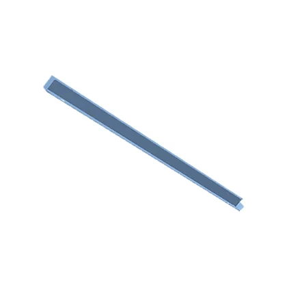 Kompensator lewy drzwi do chłodziarki Electrolux / AEG inox 2212232108