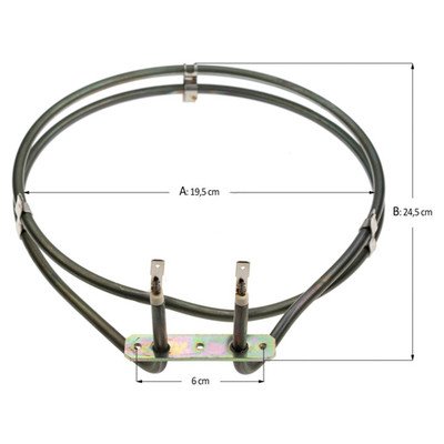 Grzałka termoobiegu do piekarnika Bosch 11021309