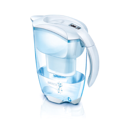 Dzbanek filtrujący BRITA Elemaris Meter biały 2,4 l z 1 wkładem Maxtra