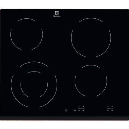 Płyta ceramiczna do zabudowy Electrolux EHF 6241FOK czarna 6400 W