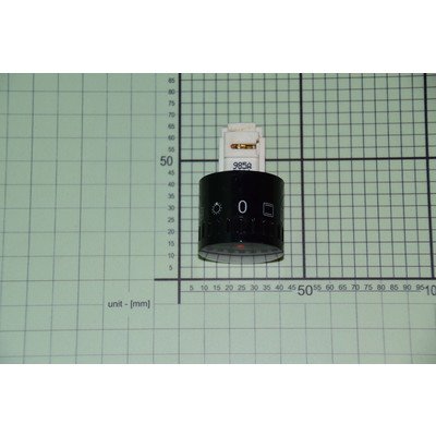 Pokrętło funkcji do piekarnika czarne Amica (8049985)