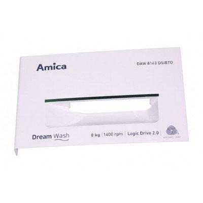 Osłona pojemnika na detergenty do pralki Amica DAW8143DS 1039164
