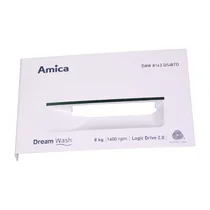Osłona pojemnika na detergenty do pralki Amica DAW8143DS 1039164
