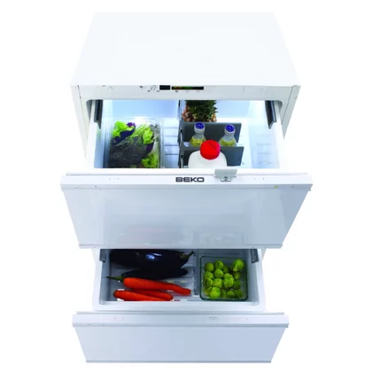 Półki na drzwi różni producenci Mocowanie druciane szuflady do chłodziarki szufladkowej Beko / Grundig / Arcelik 4850110100